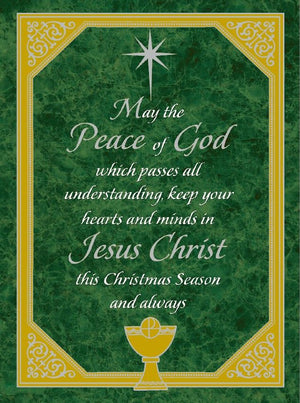 Peace of God Christmas Mass Card