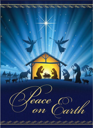 Peace on Earth Christmas Mass Card