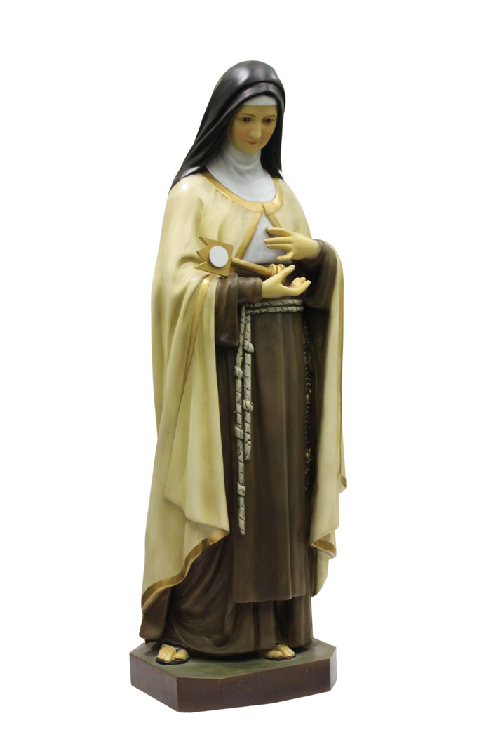 40" St. Clare Statue