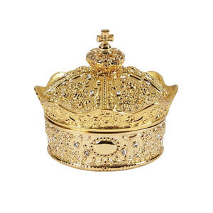 Crown Box with Arras Coin Set, Gold Plated