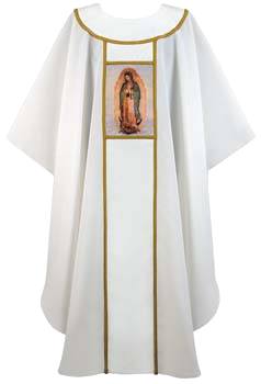 Our Lady of Guadalupe Chasuble, standard gothic