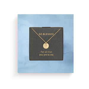 Book and Necklace - Be Blessed