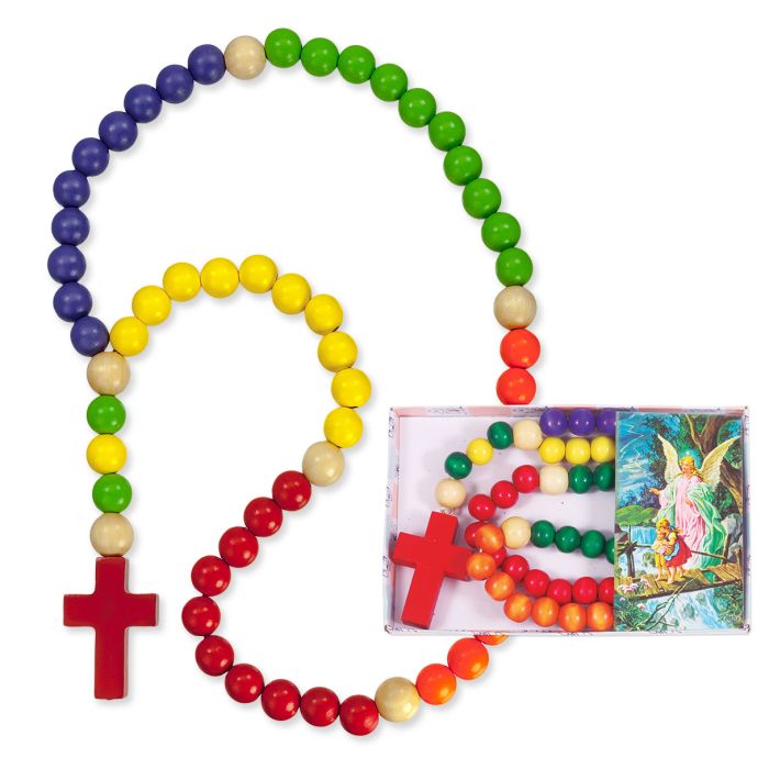 Boxed Wooden Kiddie Rosary