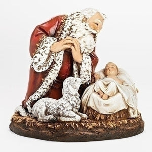 Kneeling Santa