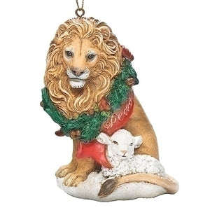 Lion & Lamb Ornament