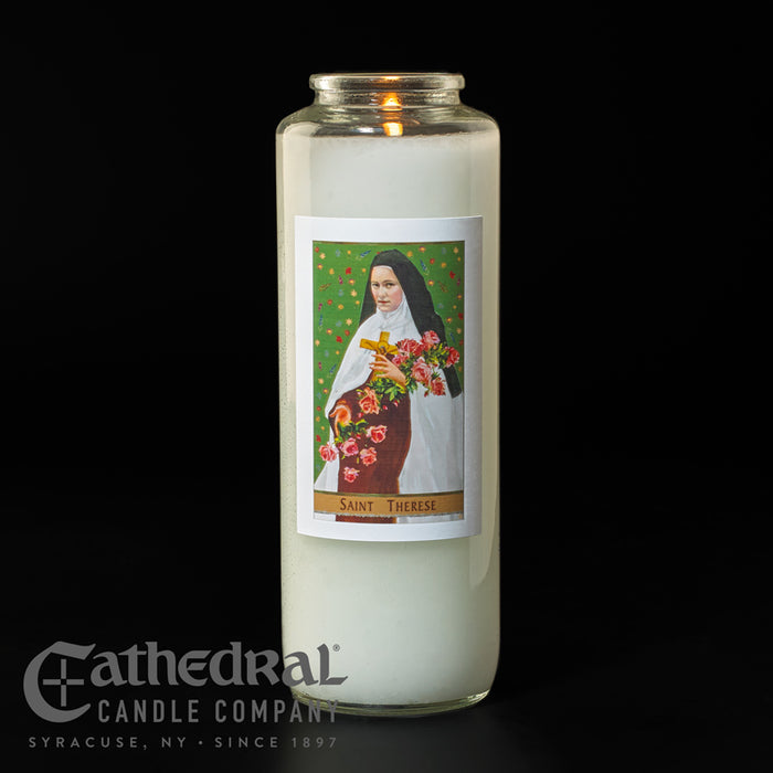 Saint Therese Candle