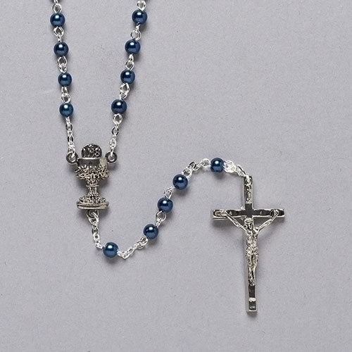 Blue First Communion Rosary