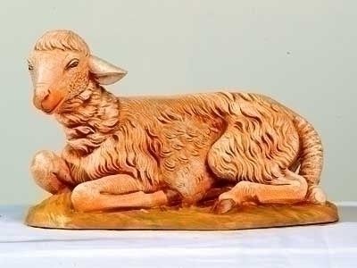 Seated Sheep (18 inch scale)