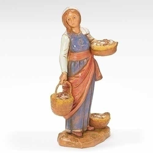 Dahlia, Villager Nativity Figure