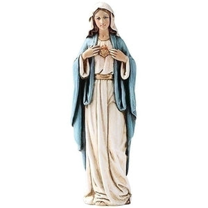 6"H Immaculate Heart of Mary Figure; Renaissance Collection
