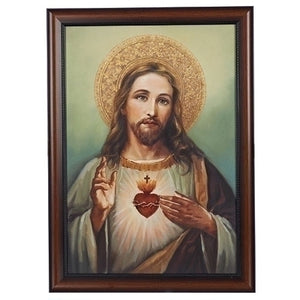 Sacred Heart Framed Image