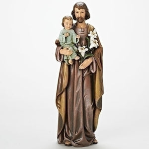 St. Joseph and Child statue, 18", Renaissance Collection