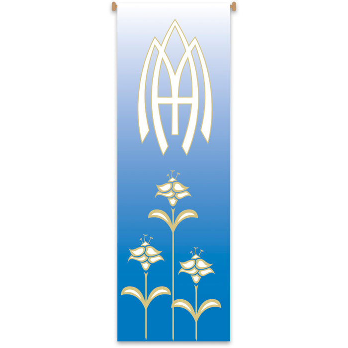 Marian symbol Banner