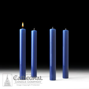 Advent Candles 1-1/2" x 12"  (51% Beeswax)