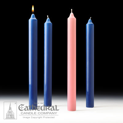 Advent Candles 1-1/2" x 16" (Stearine)