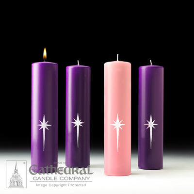 Star of the Magi Advent Candles