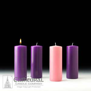 Advent Candles 3" x 8" (Stearine)