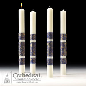 Artisan Wax Advent Candles