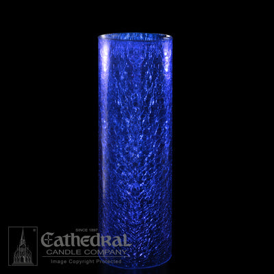 Blue Crackle Cylinder