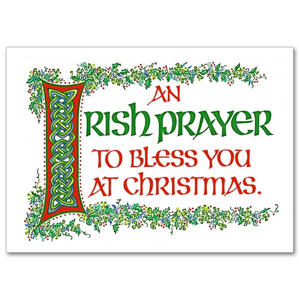 An Irish Prayer Christmas Cards