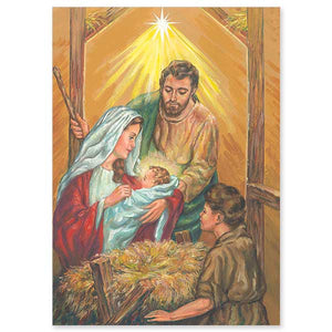 Traditional Nativity Christmas Cards