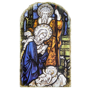Nativity Arch Tile Plaque