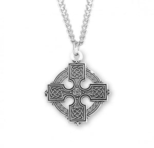 Sterling Silver Irish Celtic cross