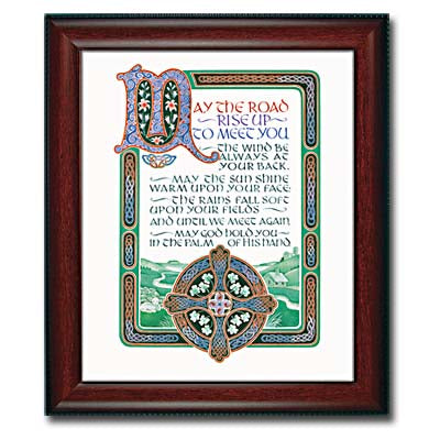 Irish Blessing Framed Print