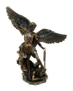 St. Michael, Cold-Cast Bronze, 10"