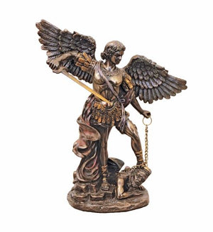St. Michael, Cold-Cast Bronze, 6"
