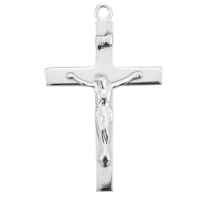 Sterling Silver High Polished Crucifix