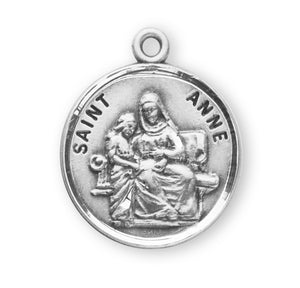 St Anne Patron Saint Medal